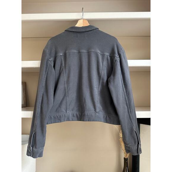 The Normal Brand Gray Trucker Jacket- Size M - Picture 4 of 5